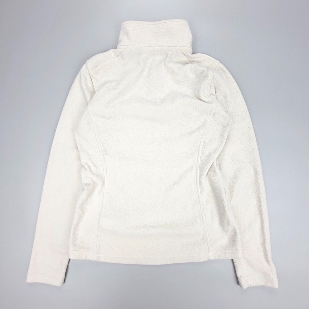 THE NORTH FACE 1/4 Zip Long Sleeve Fleece Sweater Jacket Gorpcore XS Ivory Cream - Picture 6 of 10